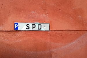 SPD-Parkschild (Archiv)