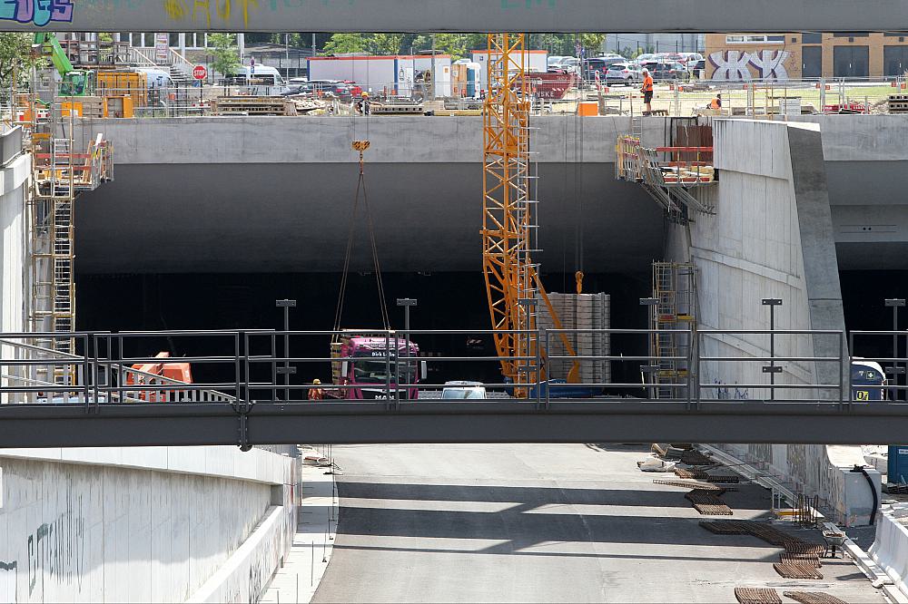 Eine Baustelle (Archiv)