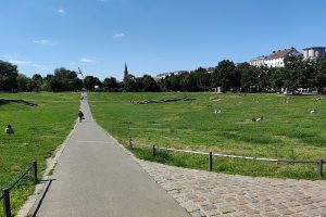 Görlitzer Park in Berlin am 11.08.2023