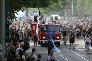 Techno-Parade "Zug der Liebe" am 26.08.2023