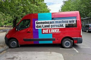 Linken-Kampagnenbus (Archiv)
