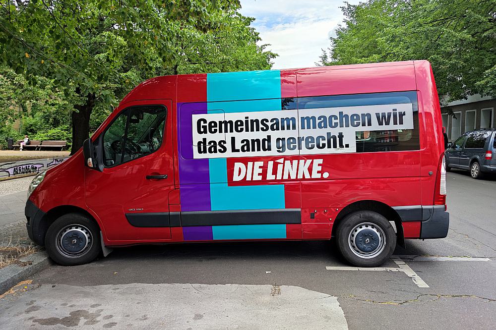 Linken-Kampagnenbus (Archiv)