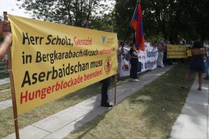 Protest gegen die Situation in Armenien (Archiv)