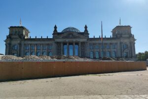 Baustelle vor Deutschem Bundestag (Archiv)