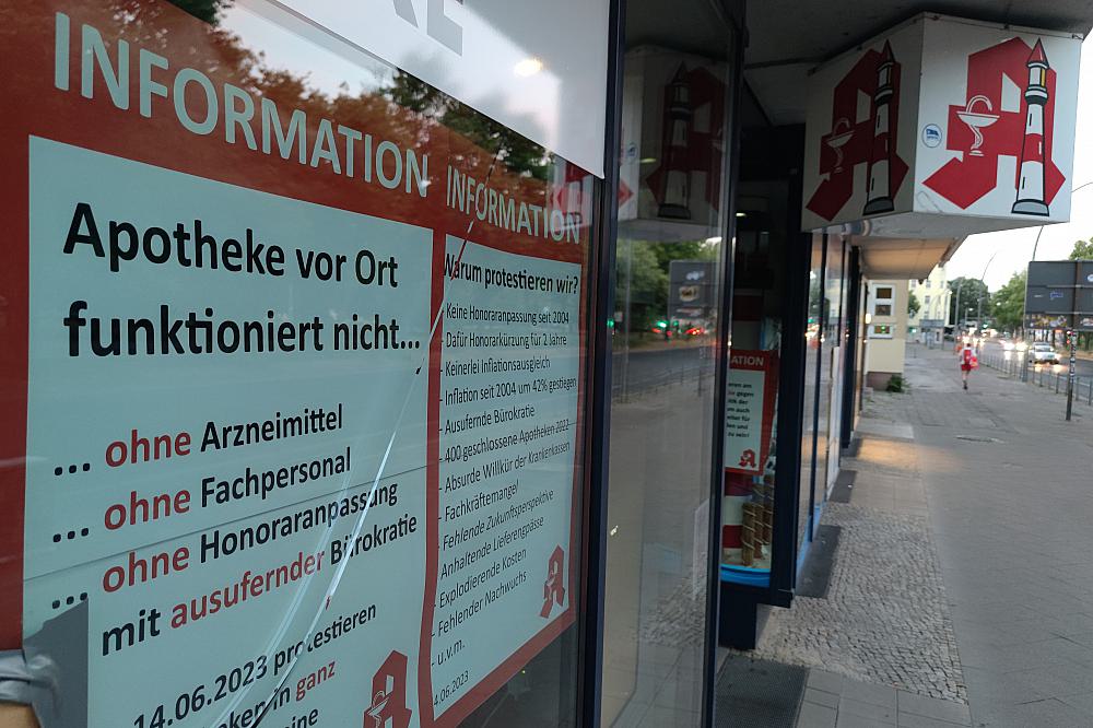 Apotheken-Protest am 14.06.2023