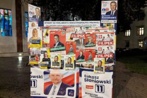 Wahlplakate in Polen (Archiv)