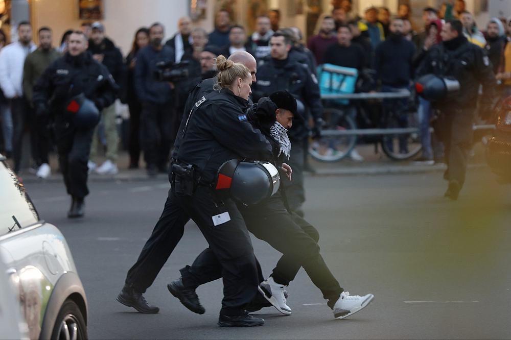 Verbotene Pro-Palästina-Demo (Archiv)