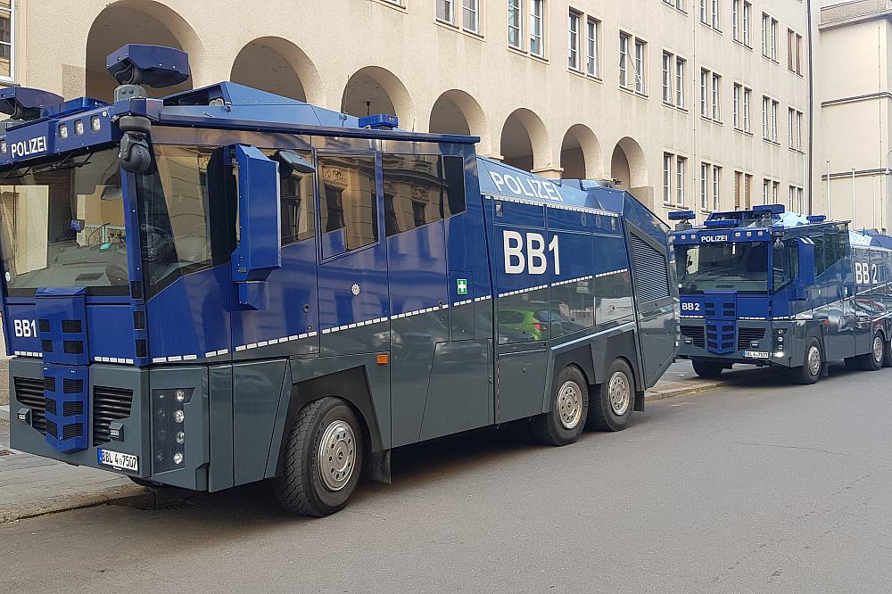 Polizei in Leipzig (Archiv)