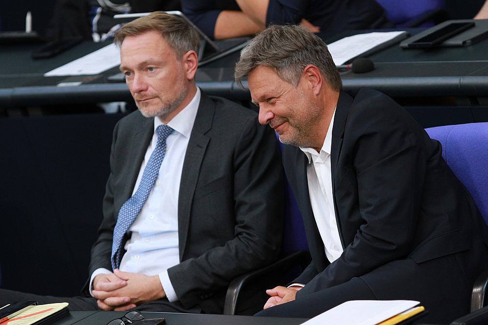 Christian Lindner und Robert Habeck (Archiv)