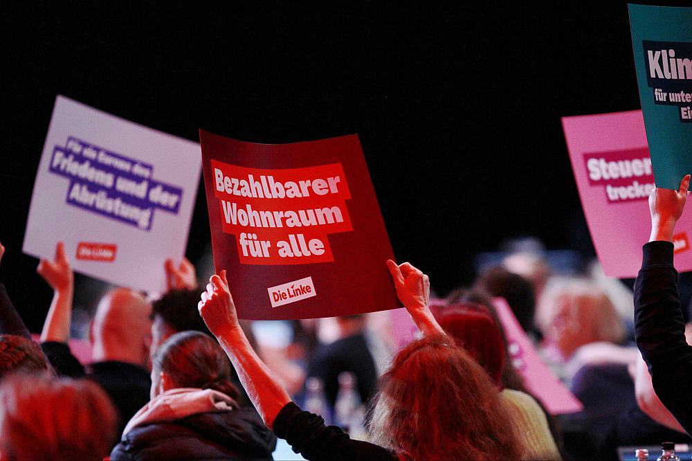 Linken-Parteitag im November 2023 in Augsburg