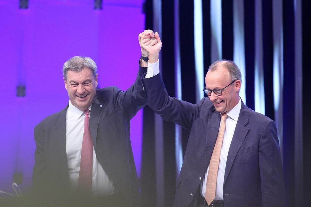 Markus Söder und Friedrich Merz (Archiv)