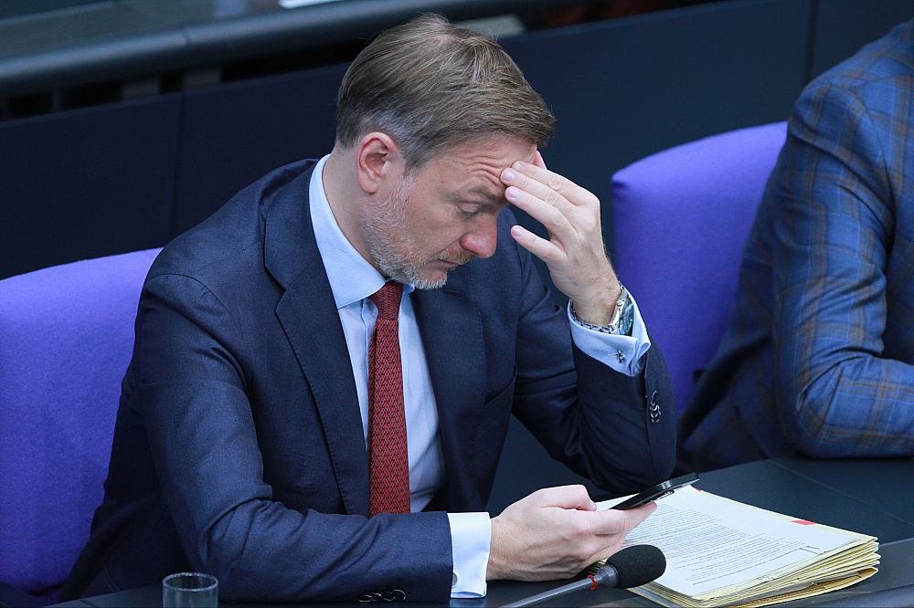 Christian Lindner am 30.11.2023