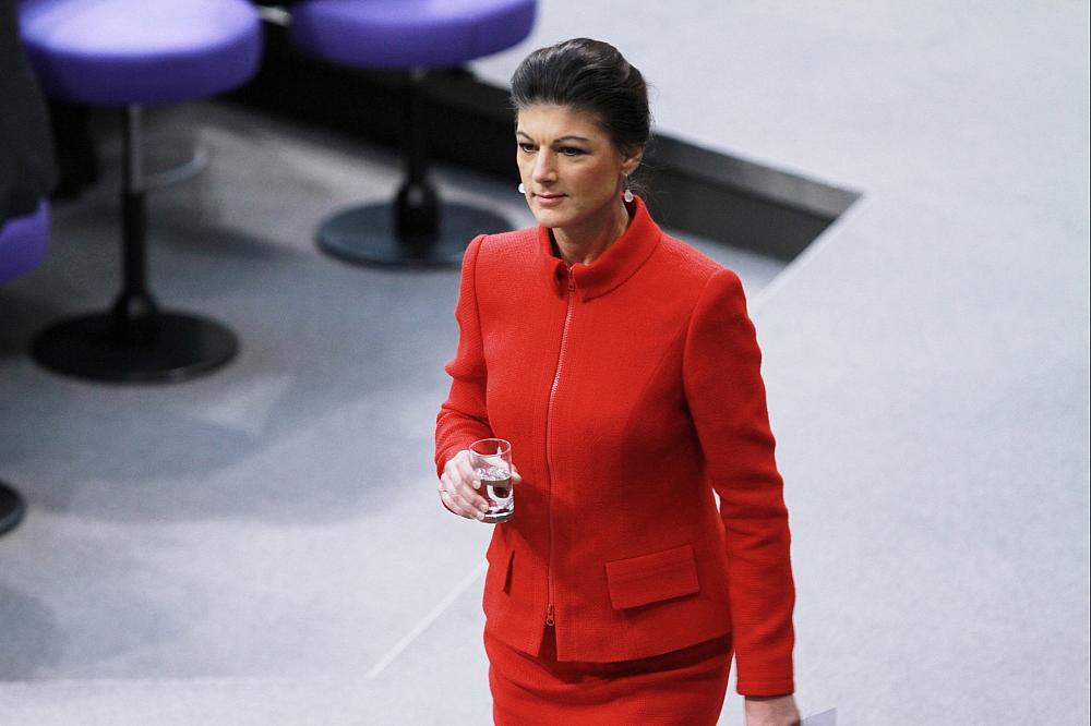 Sahra Wagenknecht am 15.12.2023