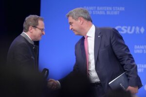 Martin Huber und Markus Söder (Archiv)