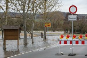 Hochwasserlage im Landkreis Mansfeld-Südharz (Archiv)