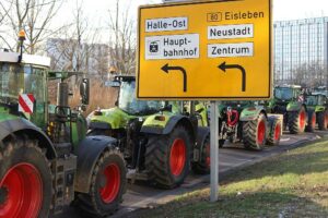 Bauernproteste am 08.01.2024