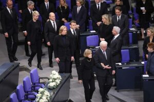 Trauerakt für Wolfgang Schäuble am 22.01.2024