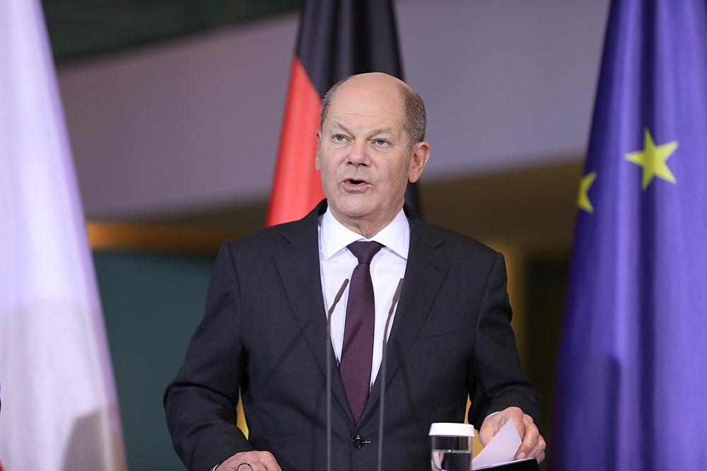 Olaf Scholz am 12.02.2024