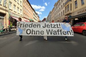 Demo gegen Waffenlieferungen am 13.05.2023