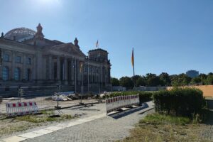 Baustelle vor Deutschem Bundestag (Archiv)