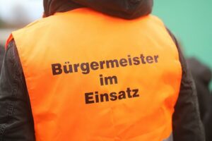 Ein Bürgermeister im Einsatz (Archiv)