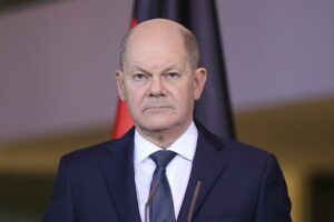 Olaf Scholz im März 2024