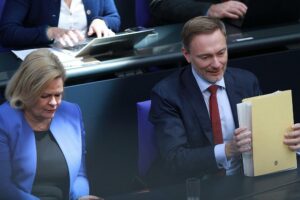 Nancy Faeser und Christian Lindner (Archiv)