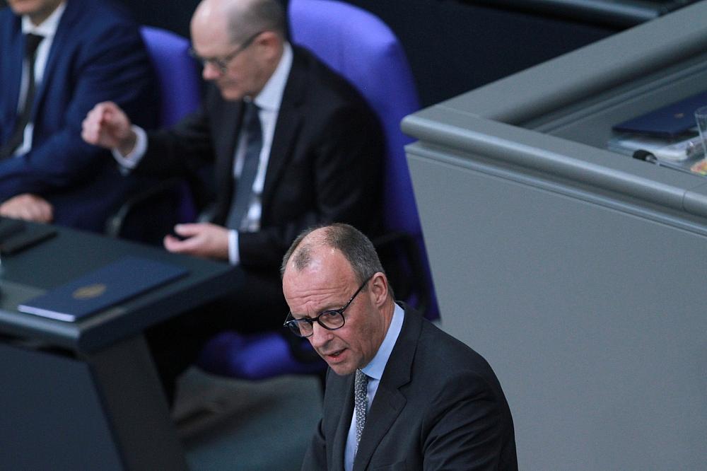 Olaf Scholz und Friedrich Merz (Archiv)