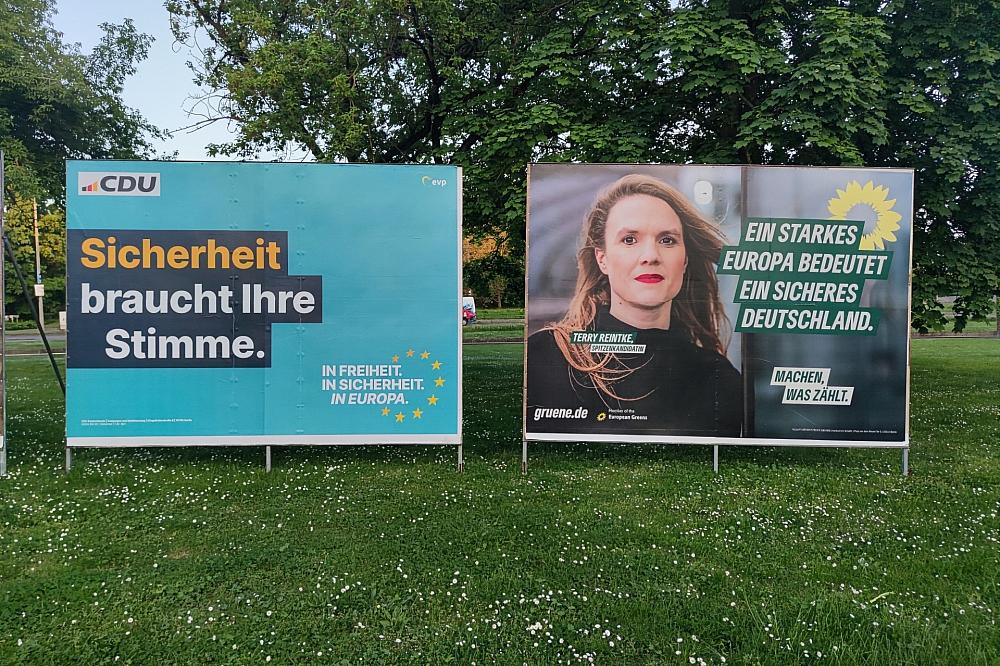 Wahlplakate zur Europawahl (Archiv)
