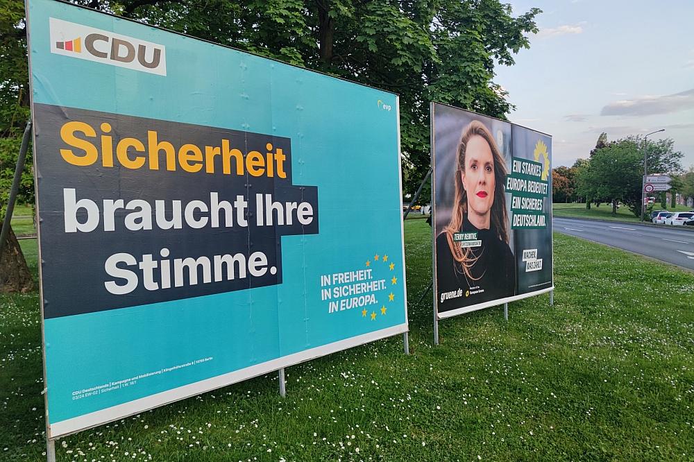 Wahlplakate zur Europawahl (Archiv)