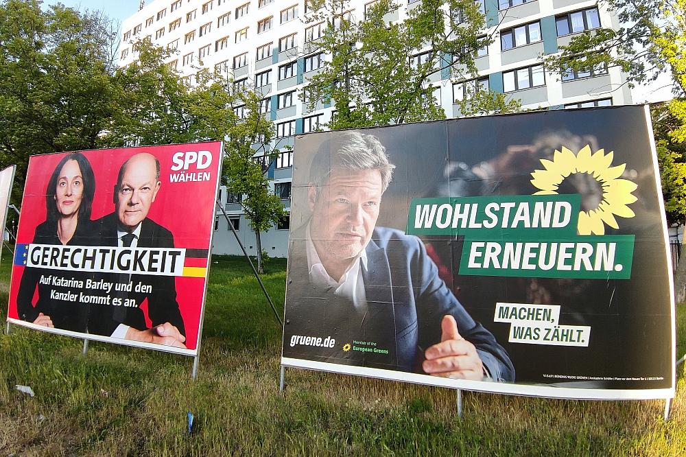 Wahlplakate zur Europawahl (Archiv)