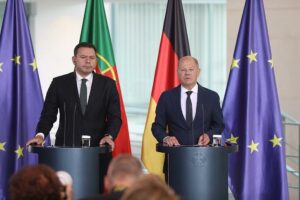 Luis Montenegro und Olaf Scholz am 24.05.2024