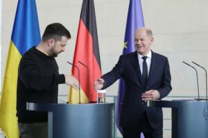 Wolodymyr Selenskyj und Olaf Scholz (Archiv)