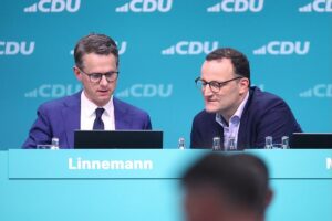 Carsten Linnemann und Jens Spahn (Archiv)