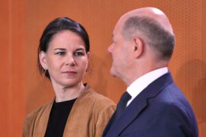 Annalena Baerbock und Olaf Scholz (Archiv)