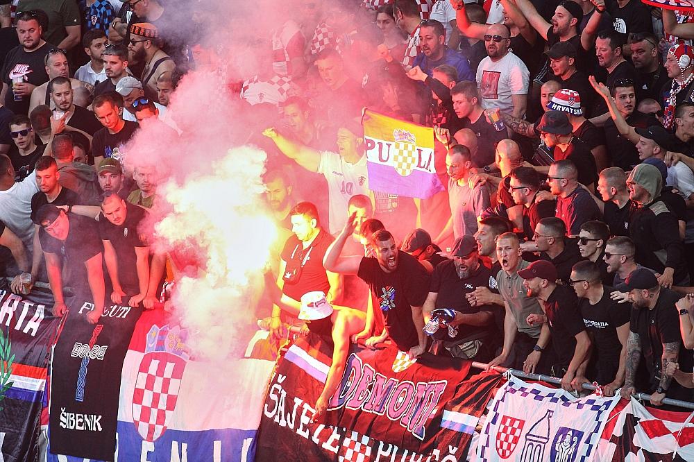 Kroatische Fans bei EM 2024 (Archiv)