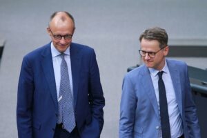 Friedrich Merz und Carsten Linnemann (Archiv)