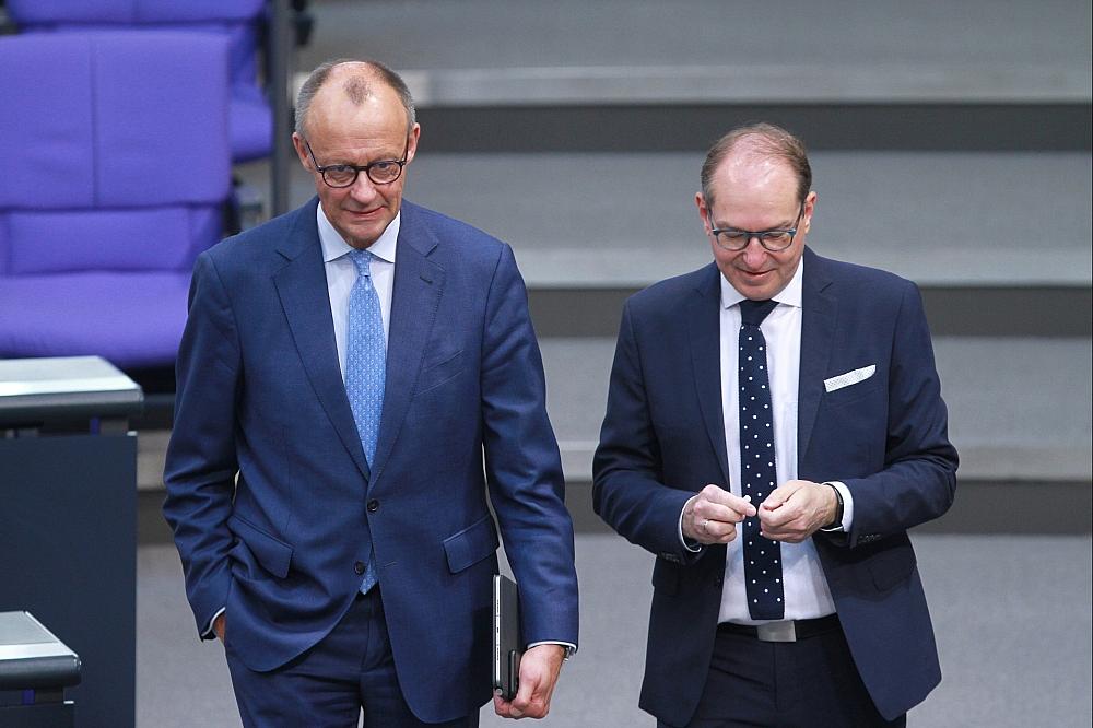 Friedrich Merz und Alexander Dobrindt (Archiv)