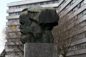 Karl-Marx-Monument in Chemnitz (Archiv)