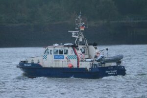 Polizeiboot im Hamburger Hafen (Archiv)