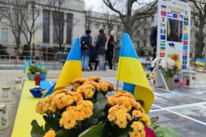 Protest vor der russischen Botschaft (Archiv)