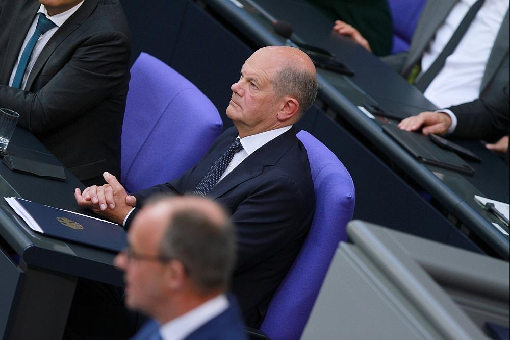 Olaf Scholz und Friedrich Merz (Archiv)