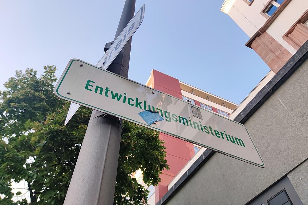 Entwicklungsministerium am 13.08.2024