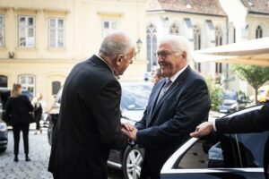 Tamás Sulyok und Frank-Walter Steinmeier am 19.08.2024