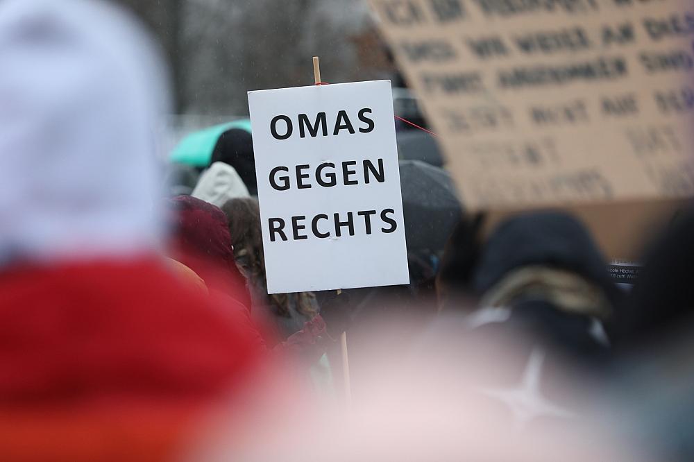 Demo gegen Rechtsextremismus (Archiv)