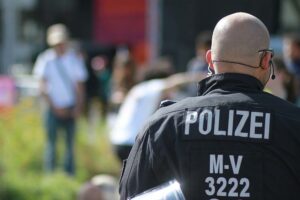 Polizei bei Protest in Essen (Archiv)