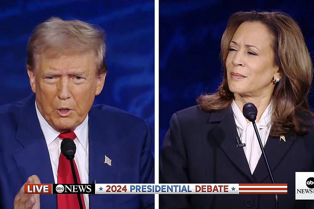 TV-Debatte zwischen Donald Trump und Kamala Harris am 10.09.2024 (US-Ortszeit)