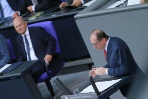 Olaf Scholz und Alexander Dobrindt am 11.09.2024