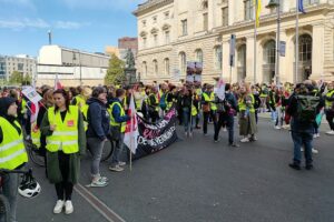 Demo von Kita-Erzieherinnen am 12.09.2024