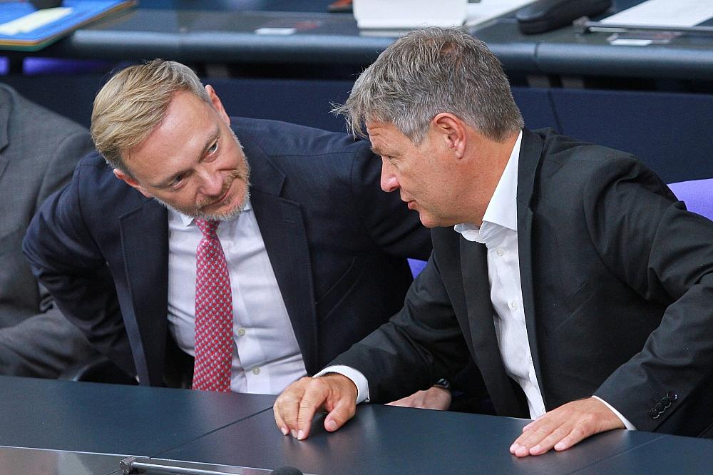 Christian Lindner und Robert Habeck (Archiv)